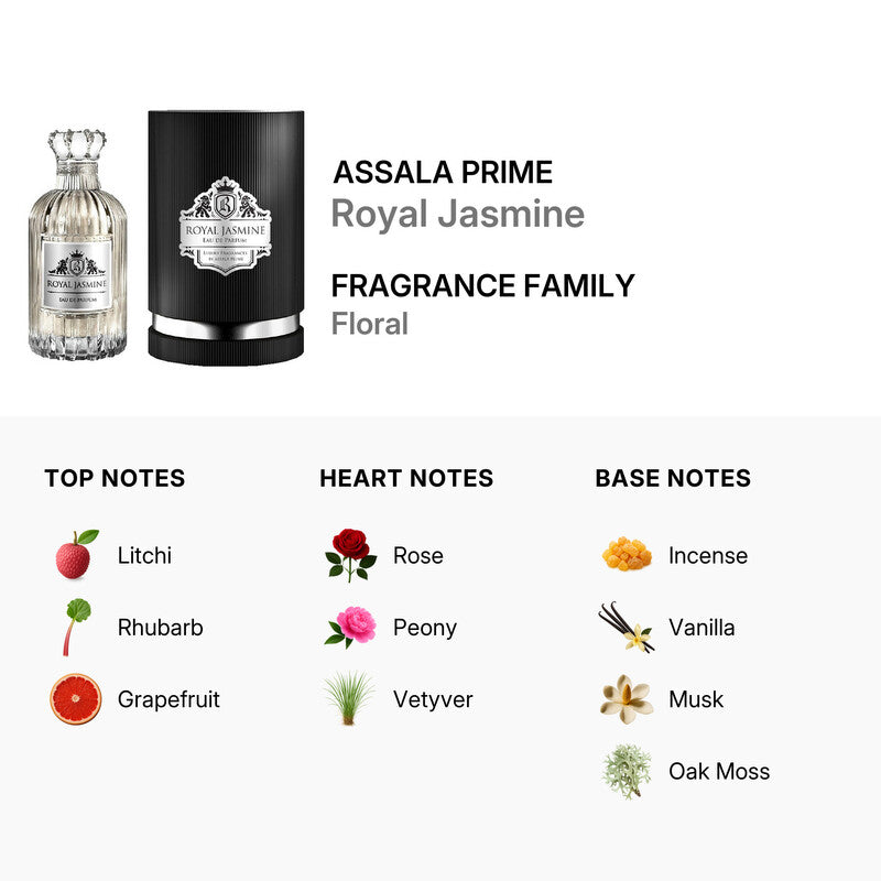 Assala Prime Royal Jasmine Eau de Parfum