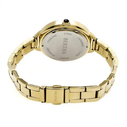 Bertha Madison Gold-Tone Stainless Steel Ladies Watch BR6702