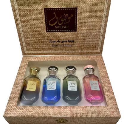 Mousuf Exclusive 4-Piece Perfume Gift Set
