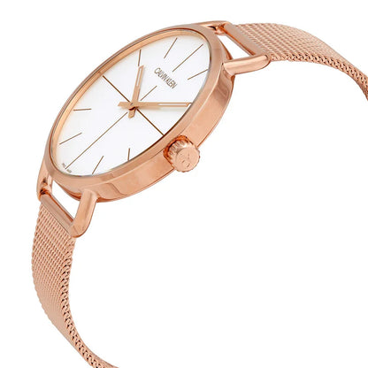 Even Silver Face Gold-tone Women's Luxury Watch - K7B21626