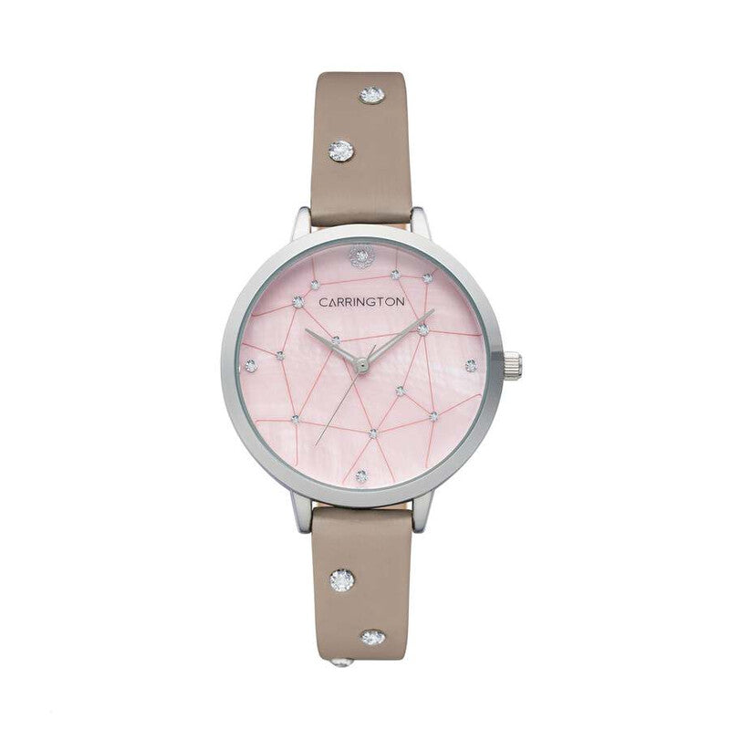 Catherine Silver Face Stainless Steel Women's Luxury Watch