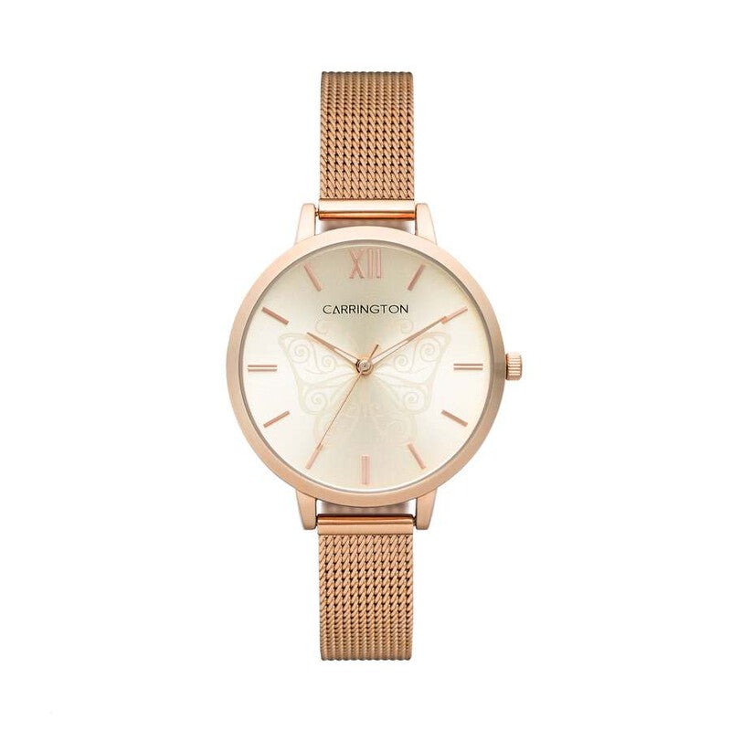Clementine Gold Face Gold-tone Women's Luxury Watch - CT-2011-33