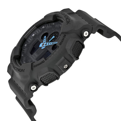 Casio Blue Face Stainless Steel Men's Luxury Watch - GA100C-8A