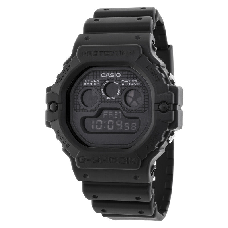 Casio Black Face Stainless Steel Men's Luxury Watch - DW-5900UBB-1DR
