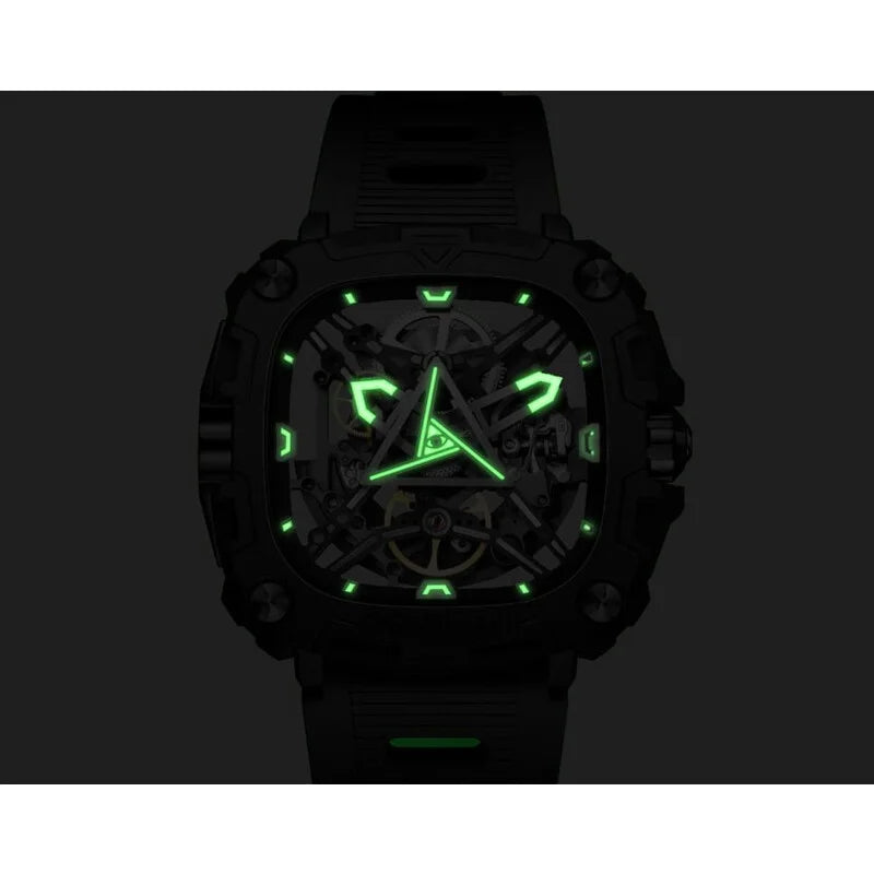 X Black Face Ceramic Men's Luxury Watch (Automatic Edition) - X051-BS01-W5B