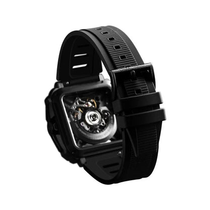 Ciga Design Transparent Face Ceramic Men's Luxury Watch (Automatic Edition) - X051-BB01-W5B