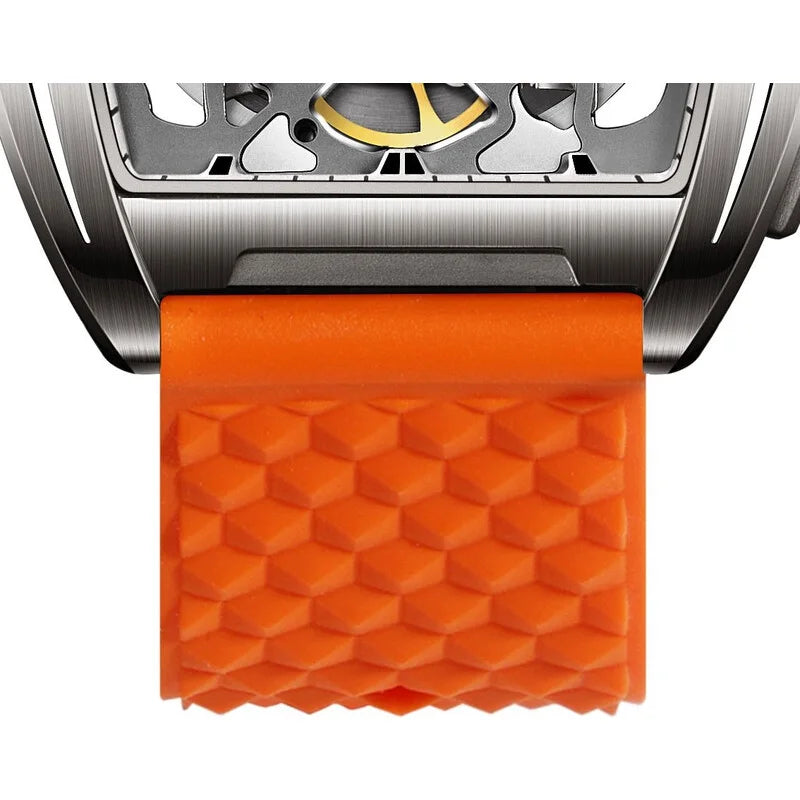 Ciga Design Skeleton Face Titanium Men's Luxury Watch (Automatic Edition) - Z031-TT01-W5OG