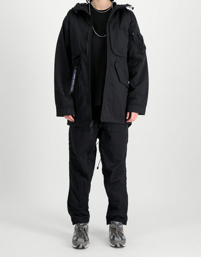 Alpha Industries Utility UV Fishtail Jacket 146117UV03 men's jacket in black, product photo 1