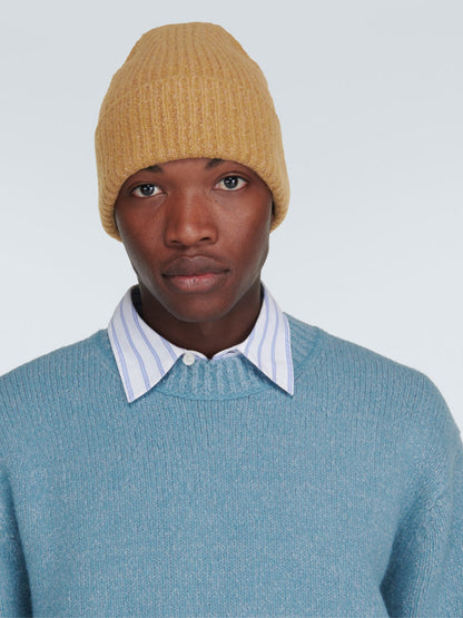 Acne Studios Korval Beanie C40299 unisex hat in beige