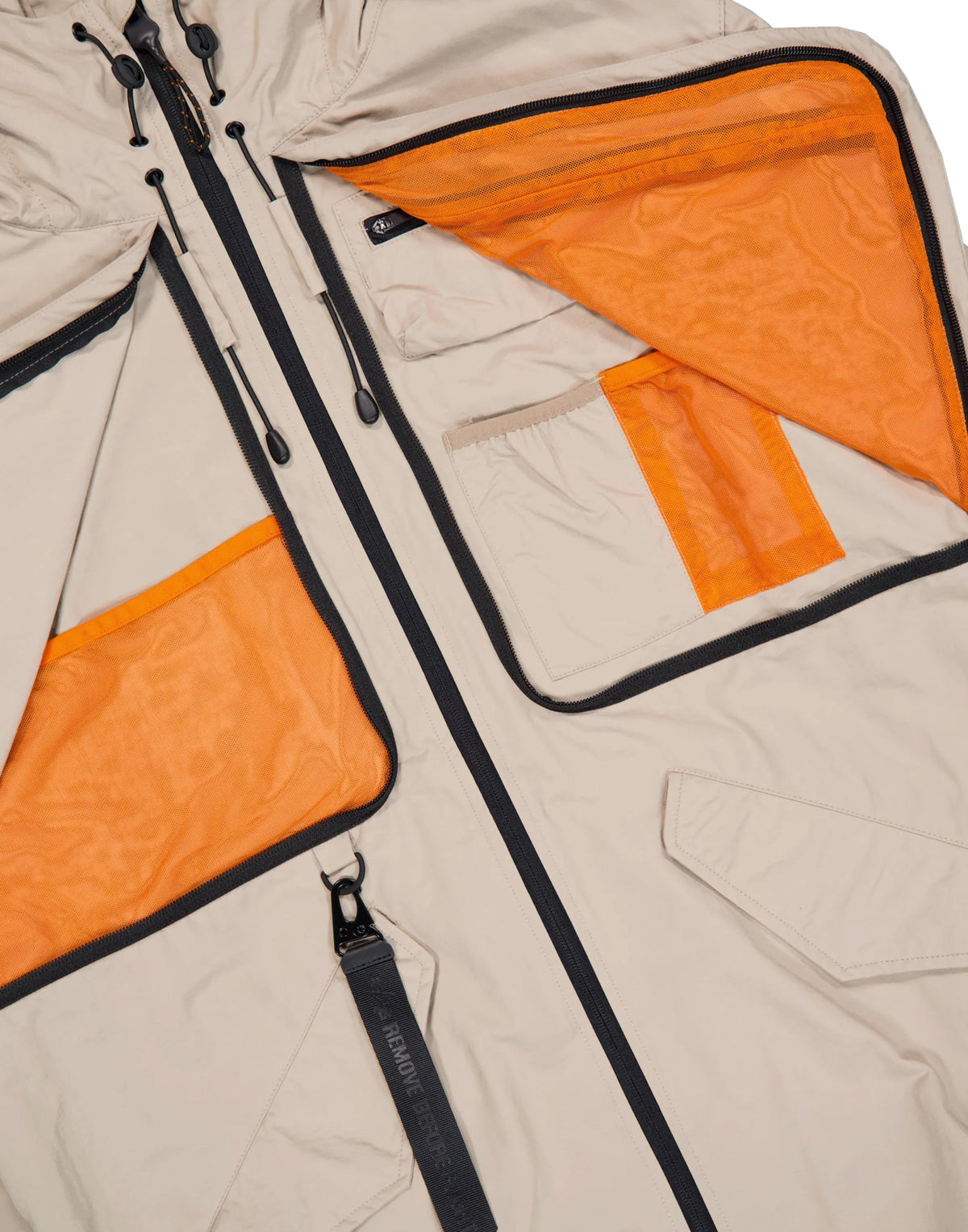 Alpha Industries Utility UV Fishtail Jacket 146117UV679 men's jacket in beige, product photo 4
