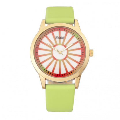 Crayo Multicolor Face Stainless Steel Luxury Wristwatch - CRACR5003