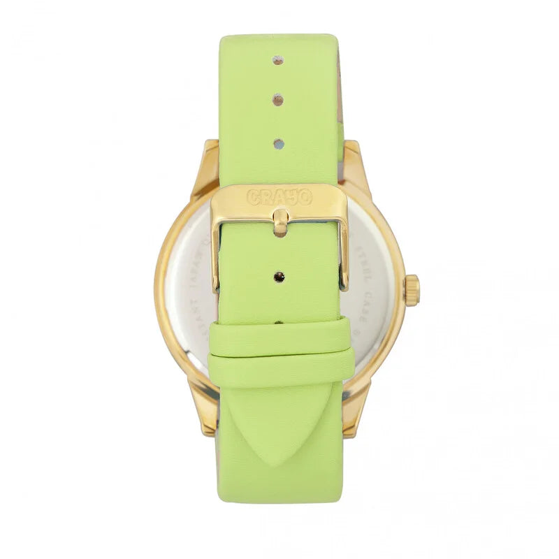 Crayo Multicolor Face Stainless Steel Luxury Wristwatch - CRACR5003