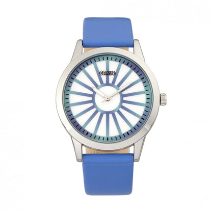 Electric Blue Face Stainless Steel Men's Luxury Watch - CRACR5005