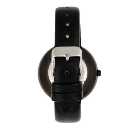 Metric Black Face Stainless Steel Luxury Wristwatch - CRACR5801