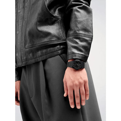 Core Black Face Stainless Steel Men's Luxury Watch - D1-PCBJ11