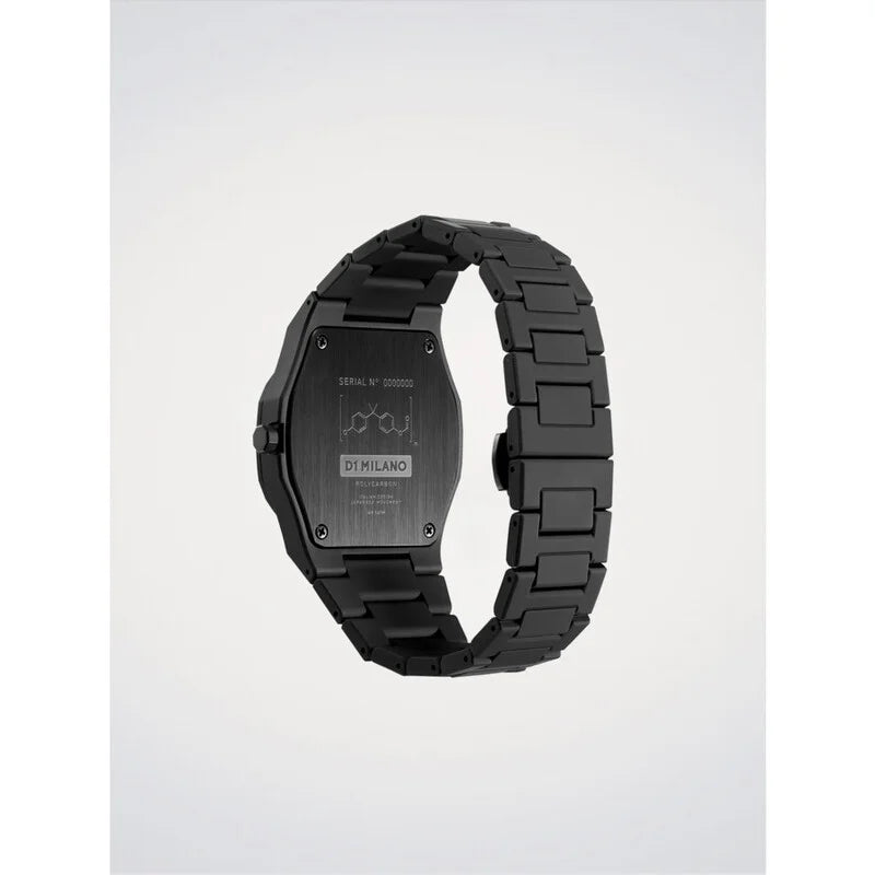 Core Black Face Stainless Steel Luxury Wristwatch - D1-PCBJ10