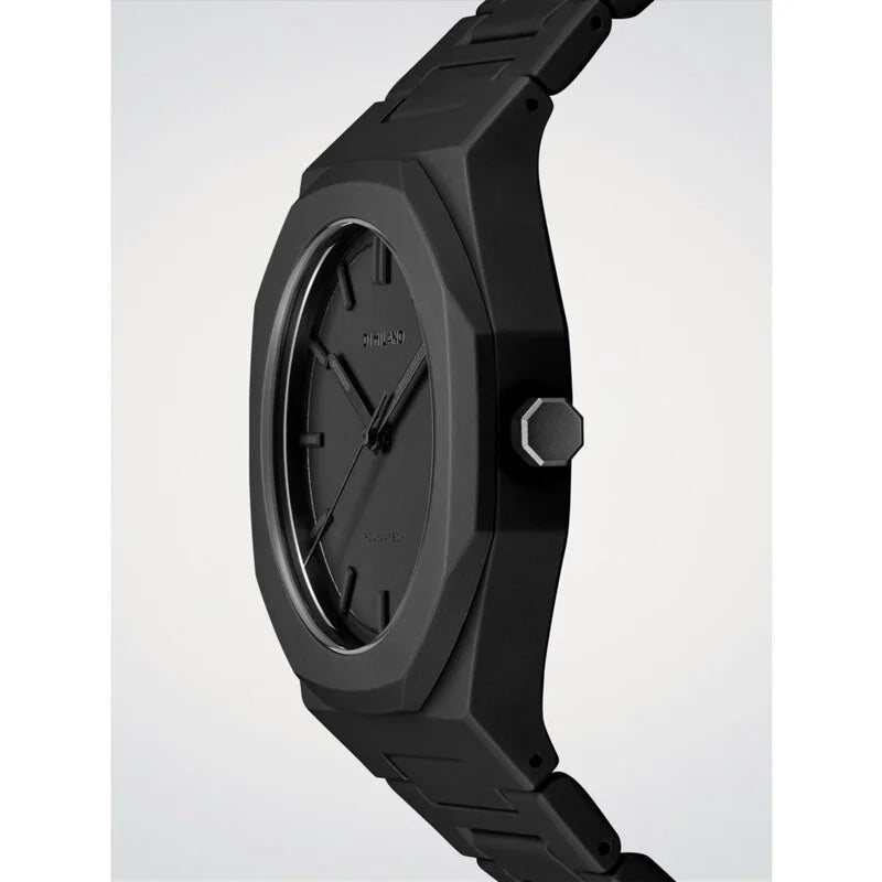 Core Black Face Stainless Steel Luxury Wristwatch - D1-PCBJ10