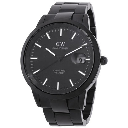 Daniel Wellington Black Face Stainless Steel Luxury Wristwatch (Automatic Edition)