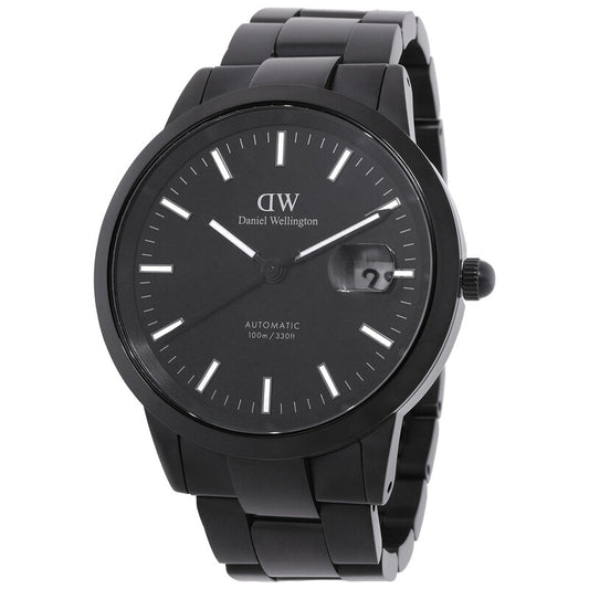 Daniel Wellington Black Face Stainless Steel Luxury Wristwatch (Automatic Edition)