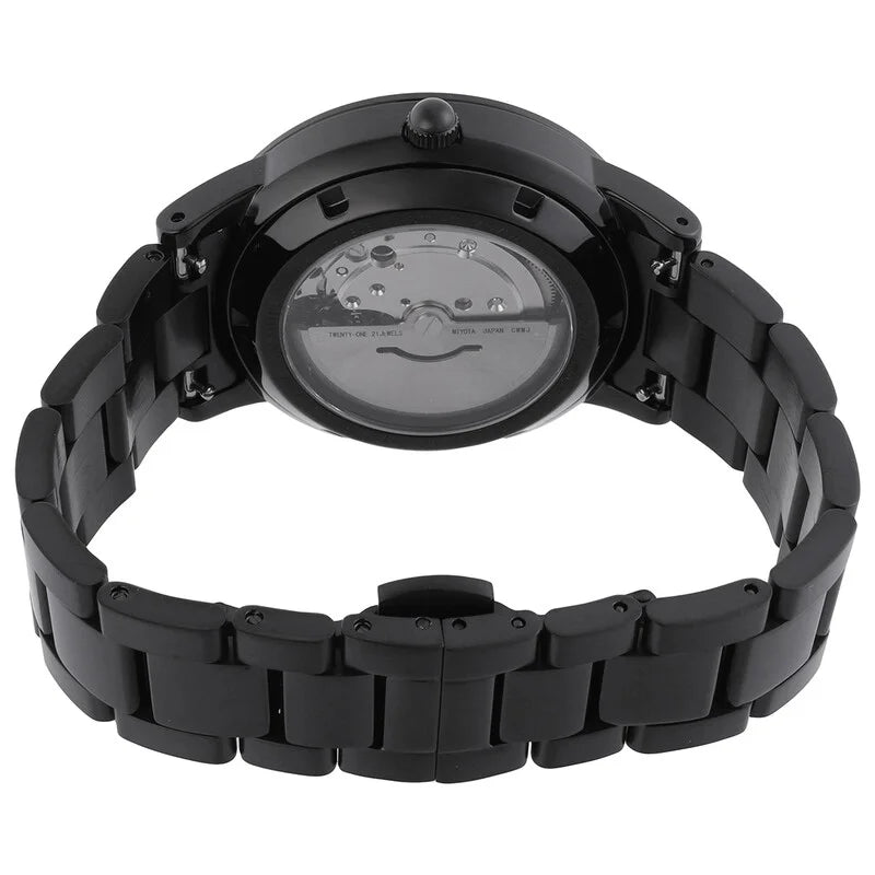 Daniel Wellington Black Face Stainless Steel Luxury Wristwatch (Automatic Edition)