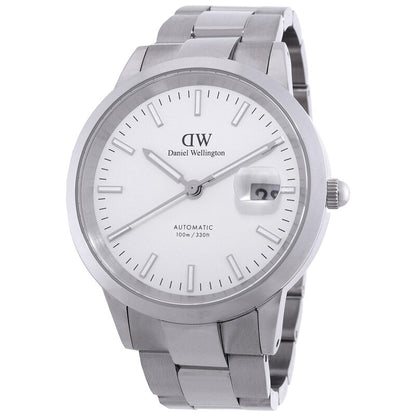 Luxury Watch White Face Stainless Steel Men's Luxury Watch (Automatic Edition) - LUXU-01
