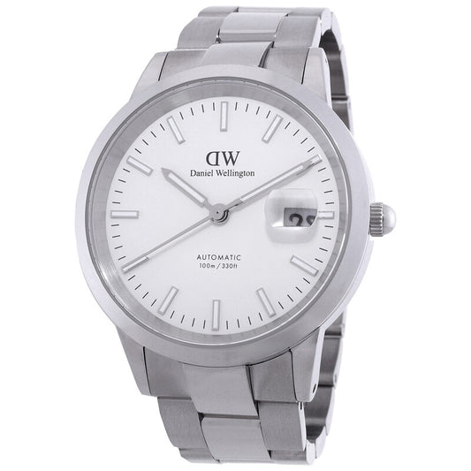Luxury Watch White Face Stainless Steel Men's Luxury Watch (Automatic Edition) - LUXU-01