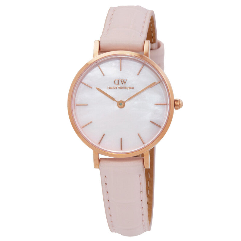 Daniel Wellington Pink Mother of Pearl Face Stainless Steel Women's Luxury Watch