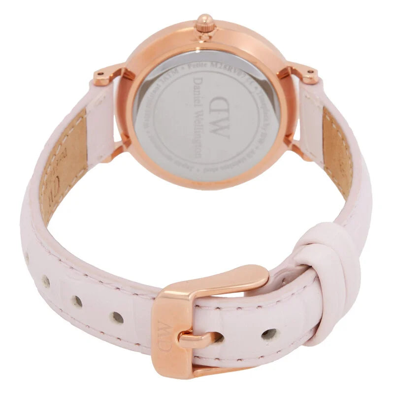Daniel Wellington Pink Mother of Pearl Face Stainless Steel Women's Luxury Watch