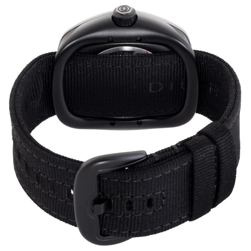 Dietrich Black Skeleton Face Stainless Steel Men's Luxury Watch (Automatic Edition) - OT-1