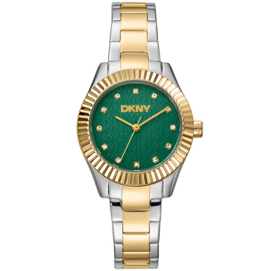 DKNY Silver Face Gold-tone Women's Luxury Watch - DK1L017M0085