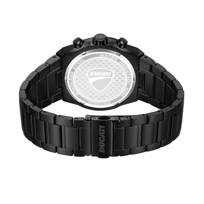 Ducati Black Face Stainless Steel Men's Luxury Watch - DTWGI0002402