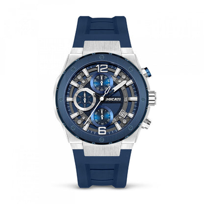 Ducati Blue Face Stainless Steel Men's Luxury Watch - DTWGO0000802