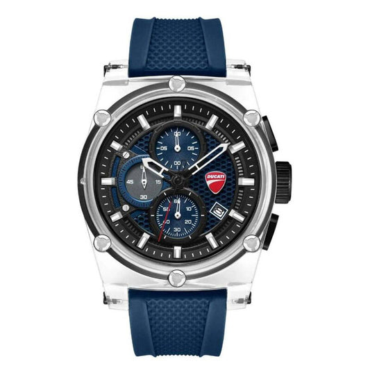 Ducati Blue Face Stainless Steel Men's Luxury Watch - DTWGO0001602