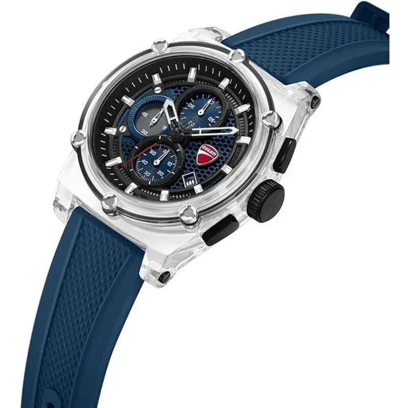 Ducati Blue Face Stainless Steel Men's Luxury Watch - DTWGO0001602