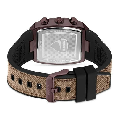 Ducati Brown Face Stainless Steel Men's Luxury Watch - DTWGO0001501