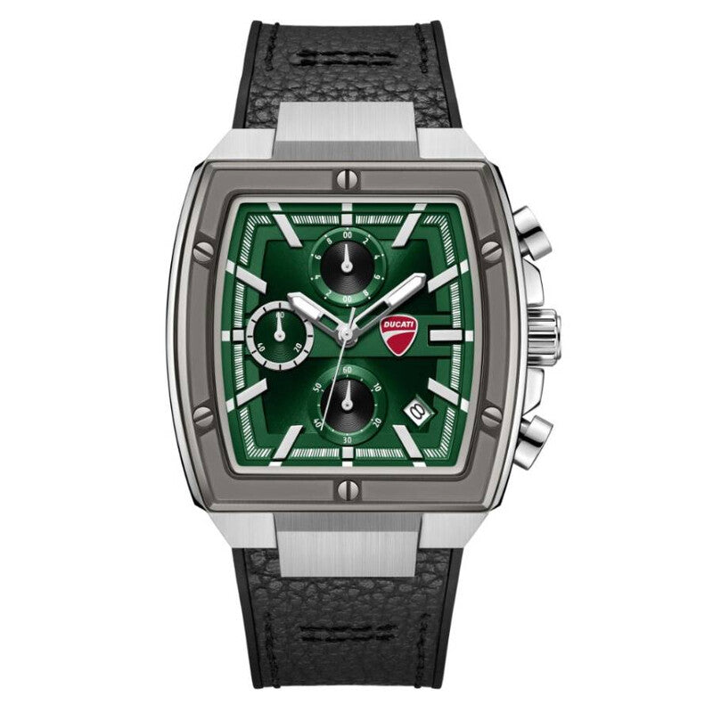 Ducati Green Face Stainless Steel Men's Luxury Watch - DTWGC0003401
