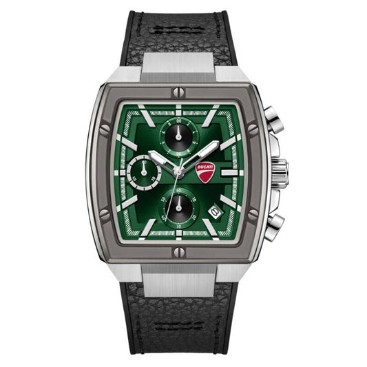 Ducati Green Face Stainless Steel Men's Luxury Watch - DTWGC0003401