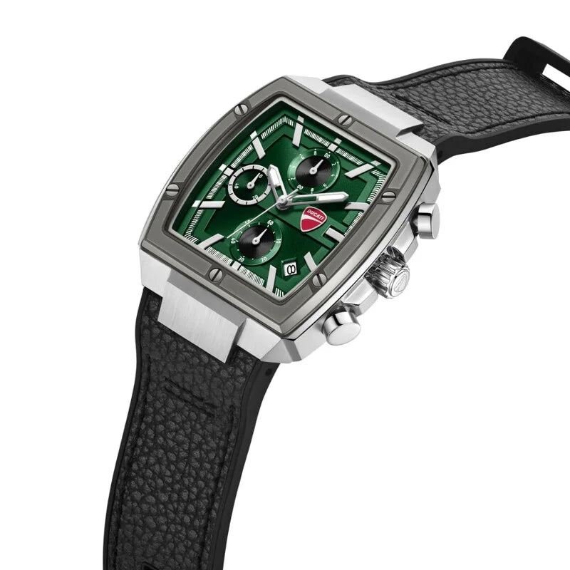 Ducati Green Face Stainless Steel Men's Luxury Watch - DTWGC0003401