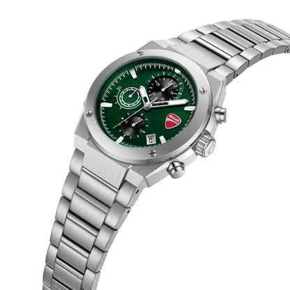Ducati Green Face Stainless Steel Men's Luxury Watch - DTWGI0003103