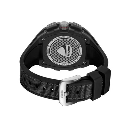 Ducati Black Face Stainless Steel Men's Luxury Watch - DTWGO0001902