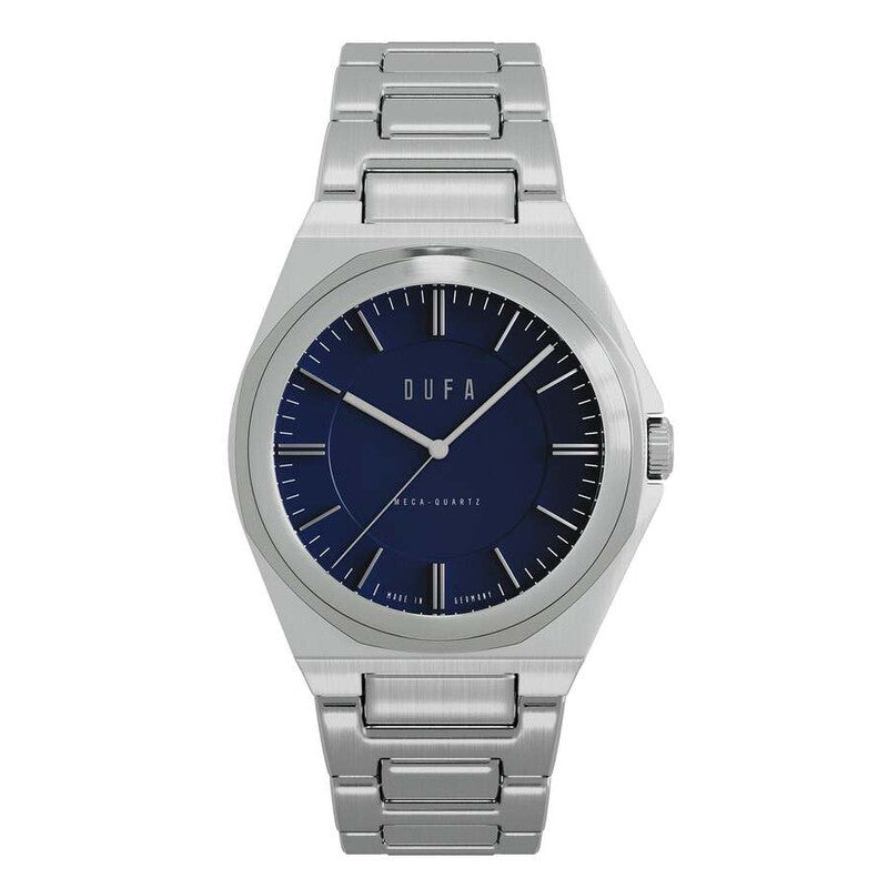 Dufa Blue Face Stainless Steel Women's Luxury Watch - DF-7037-33 (Edition 2)