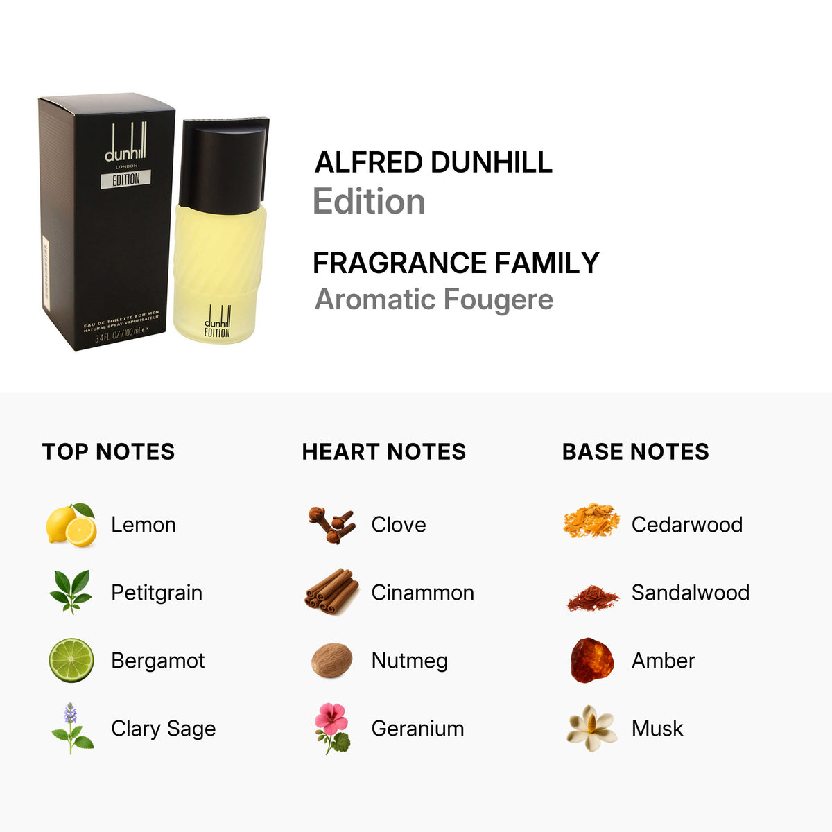 Alfred Dunhill Dunhill Edition EDT 3.4 oz