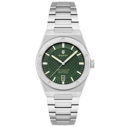 Duxot Green Face Stainless Steel Men's Luxury Watch (Automatic Edition) - DX-2068-55