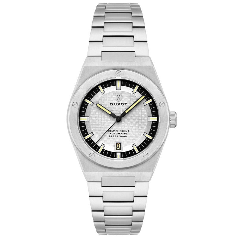 Duxot Black Face Stainless Steel Men's Luxury Watch (Automatic Edition) - DX-2068-22