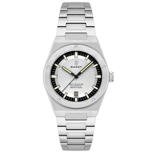 Duxot Black Face Stainless Steel Men's Luxury Watch (Automatic Edition) - DX-2068-22