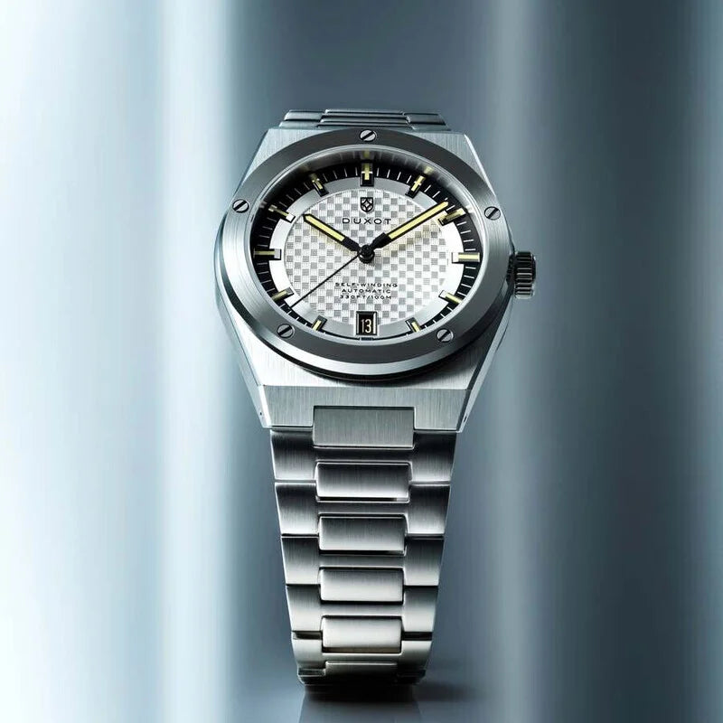 Duxot Black Face Stainless Steel Men's Luxury Watch (Automatic Edition) - DX-2068-22