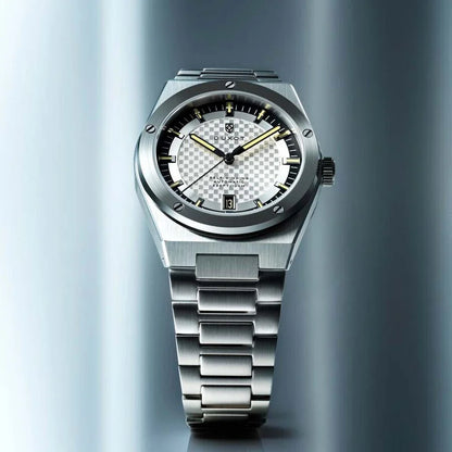 Duxot Black Face Stainless Steel Men's Luxury Watch (Automatic Edition) - DX-2068-22