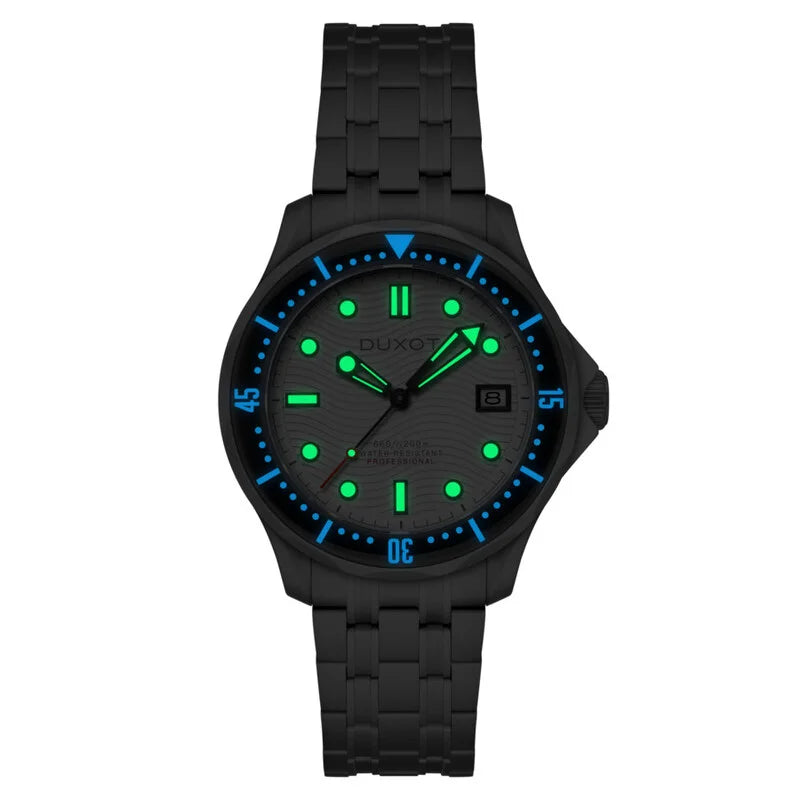 Duxot White Face Stainless Steel Men's Luxury Watch (Automatic Edition) - DX-2060-77 (Edition 2)