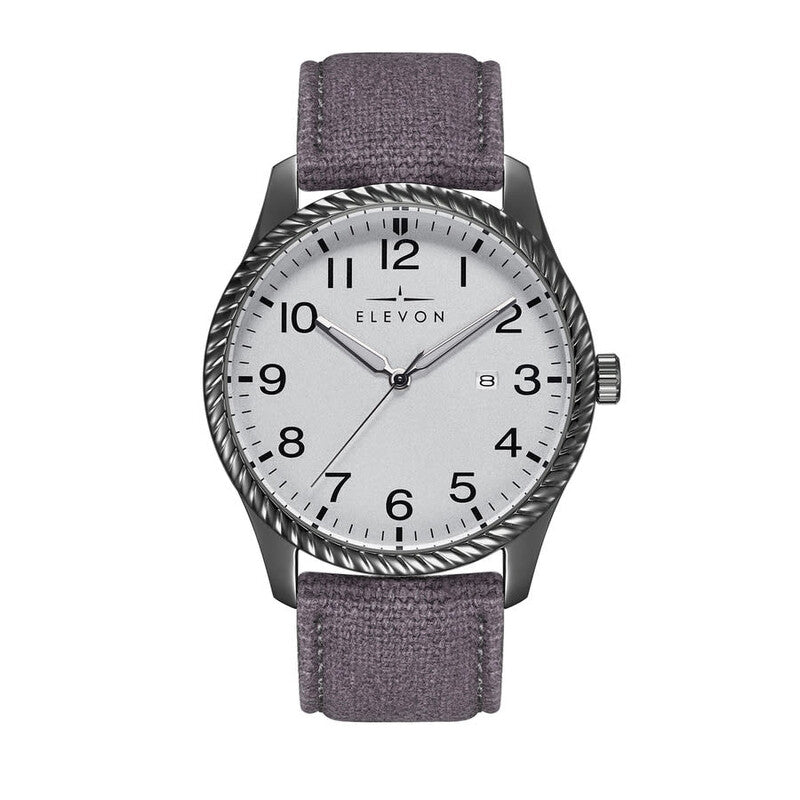 Elevon Crosswind ELE128-6 men's watch with silver dial