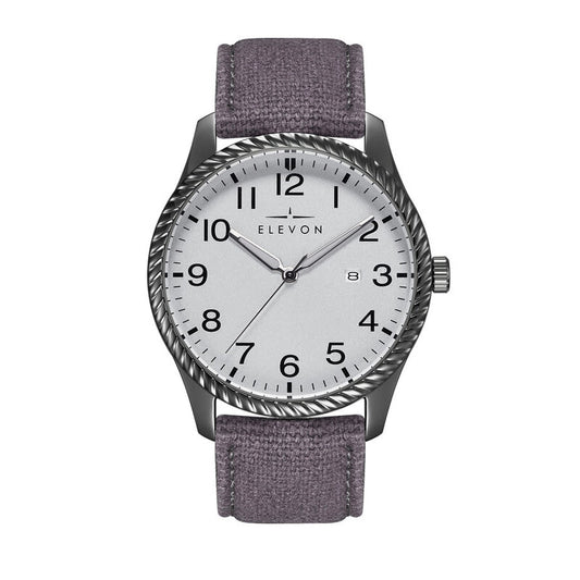 Elevon Crosswind ELE128-6 men's watch with silver dial